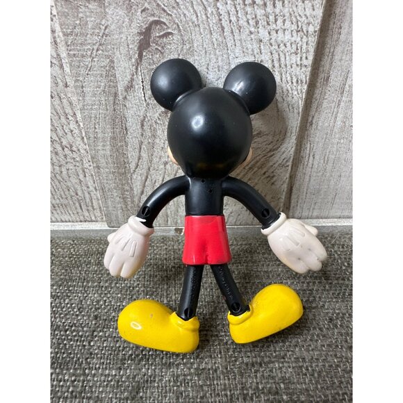 Walt Disney World Resort Mickey Mouse Figure 2006 Plastic Collectible Toy 4" - Picture 2 of 5